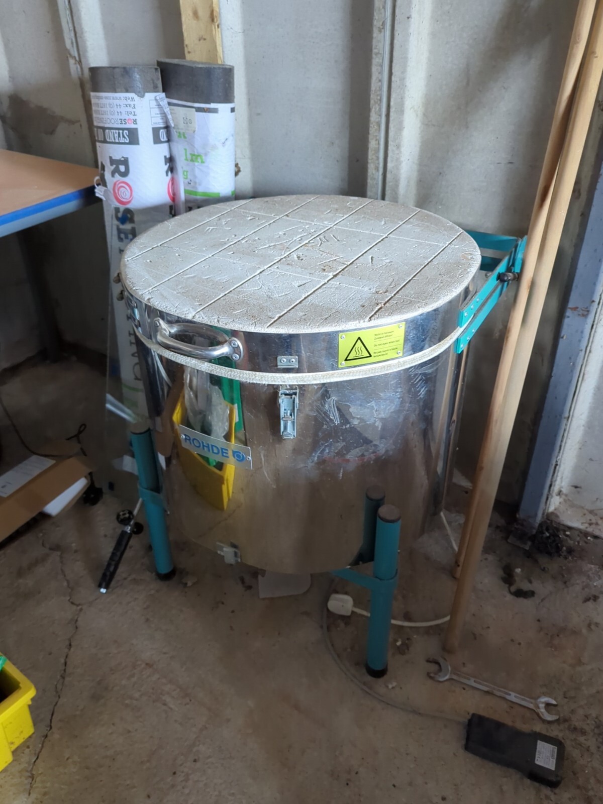 Rohde Kiln TE 50 S Electric Kiln Pottery Kiln Ceramics Kiln Furniture