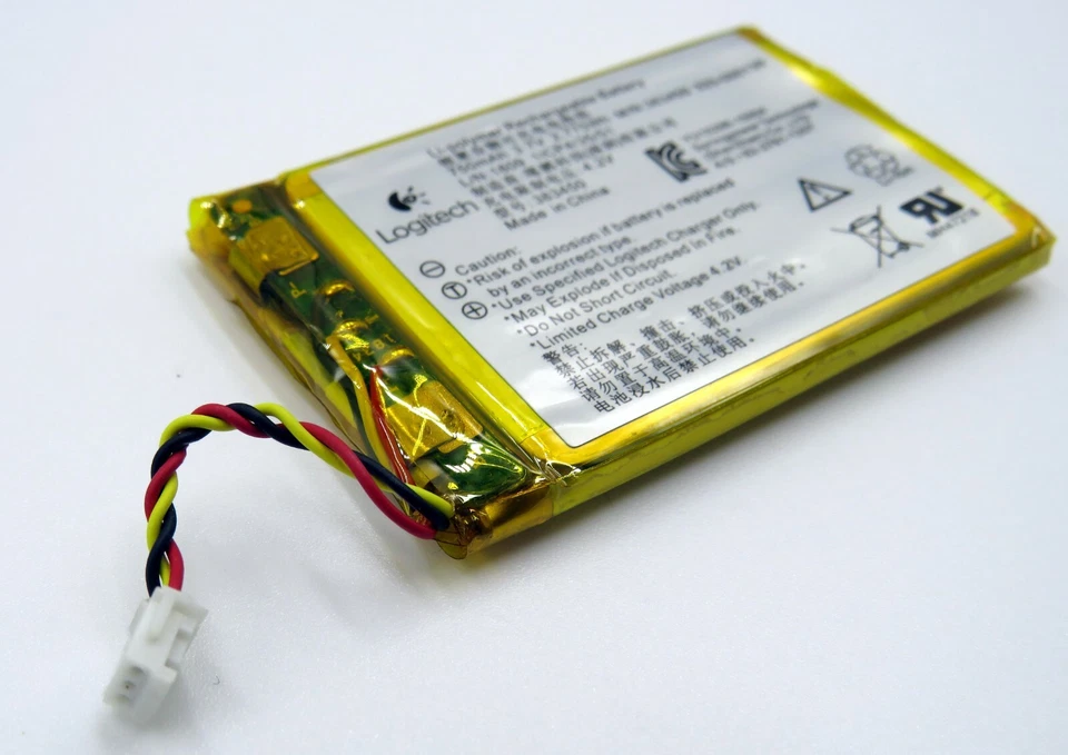 Logitech G900 & G903 original Ersatz-Akku, Li-polymer Akku, 750mAh 3,7V - Bild 2 von 4