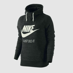 Nike Women's Sportswear Vintage BLACK/ Sail Hoodie (823701-010) Size XS | eBay