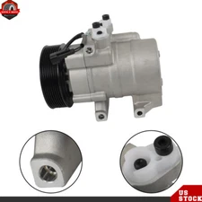 A/C Compressor w/Clutch For Ford F-250 F-350 F-450 F-550 Super Duty CO 11358C