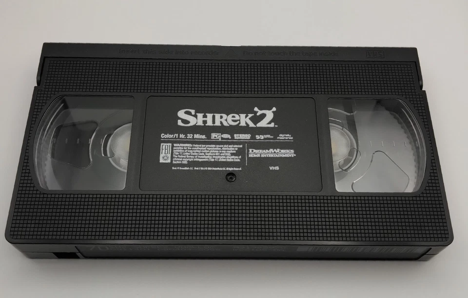 Shrek 2 VHS 2004 Mike Myers Eddie Murphy Antonio Banderas - Image 3 of 3