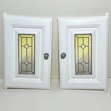 Step 2 Lifestyle Play Kitchen White Plastic Cabinet Doors Replacement Part