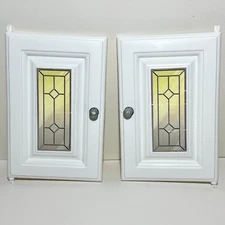 Step 2 Lifestyle Play Kitchen White Plastic Cabinet Doors Replacement Part