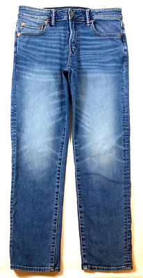 American Eagle Jeans 30x28 (tag reads 32/30) Slim Straight Stretch Air Flex