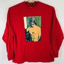 Vintage DMX Tupac Thug Life Graphic Long Slee...