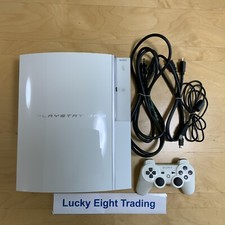 Console PS3 Ceramica Bianca 40GB CECHH Completa Accessori PlayStation 3 Fat [CC]