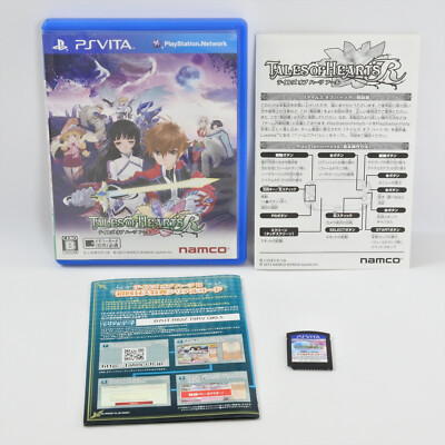 TALES OF HEARTS R PS Vita Sony Playstation 0607 pv