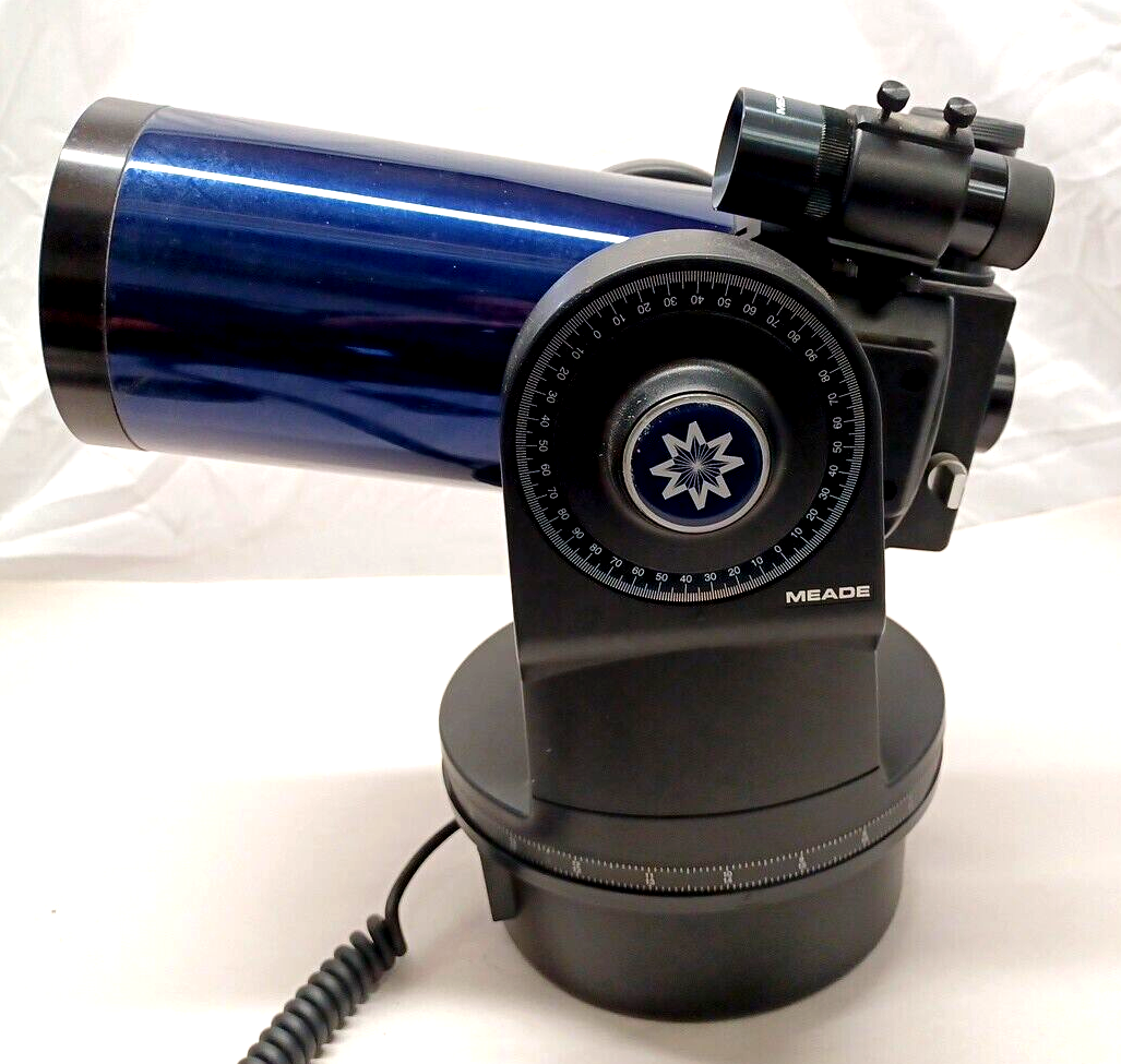 Meade ETX 90EC Computer Control Maksutov Cassegrain Telescope w Tripod