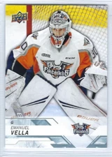 2018-19 Upper Deck CHL #243 Emanuel Vella (goalie)