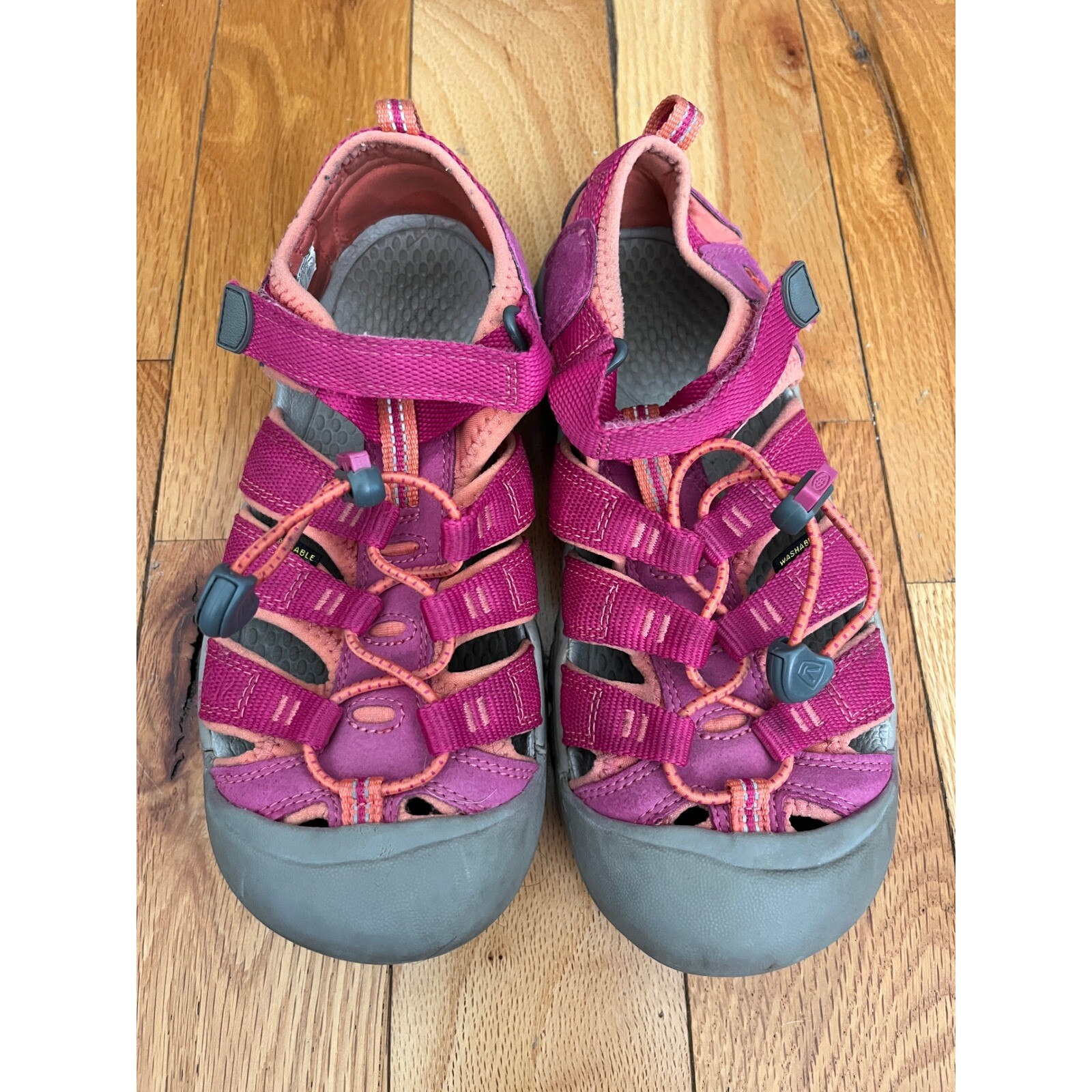 Scarpe sandali sportivi KEEN Newport H2 giovani bambini US 4 rosa