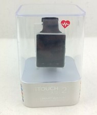 iTOUCH Air 2 Smartwatch 45mm Black Band W Silver Case for sale online | eBay