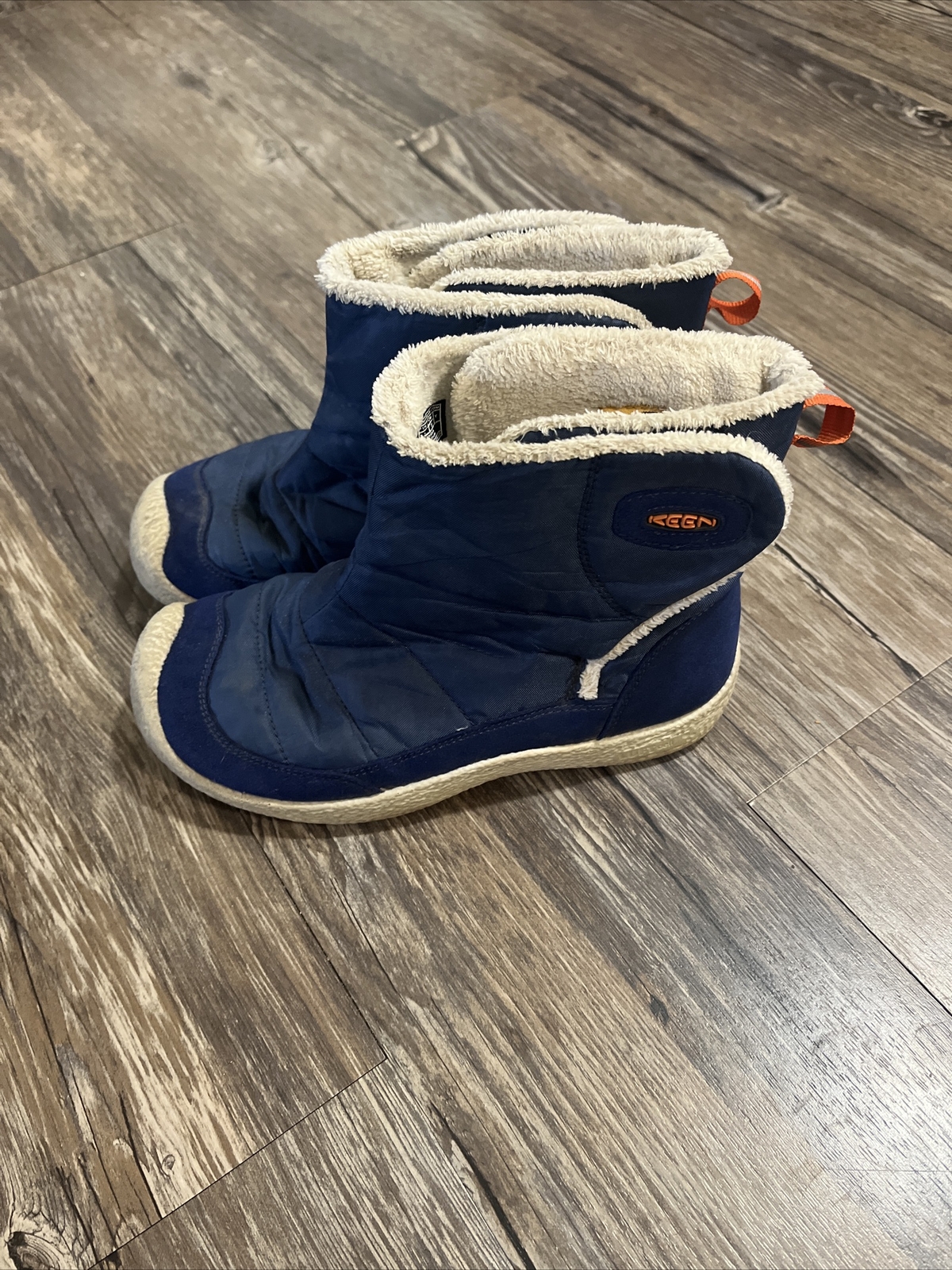 Stivali Keen ragazzo taglia 3 blu navy scarpe invernali