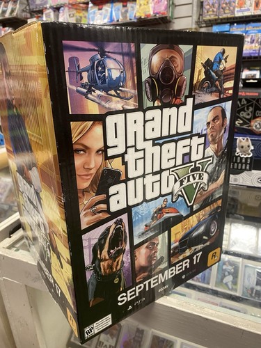 GTA V Game Store Promo Grand Theft Auto 5 Trevor Philips PS3 Display Box 15" - Picture 7 of 12