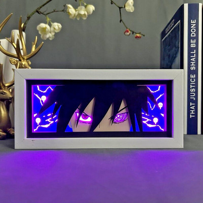 NARUTO LED Night Light / Table light - Sasuke Uchiha -  Desk Art
