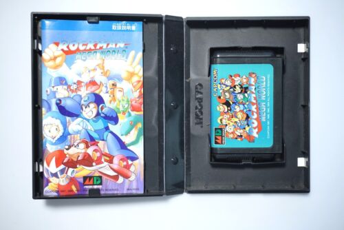 Sega Mega Drive Rockman Mega World Boxed Japan Original MD Spiel US Verkäufer - Bild 4 von 6