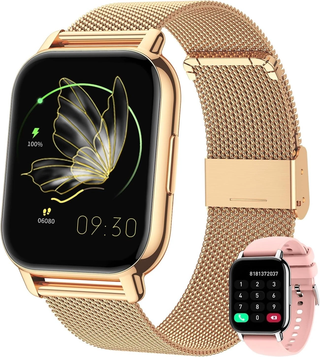 Smartwatch Women Men Bluetooth Waterproof Sport Watch Fitness Watch Pedometer