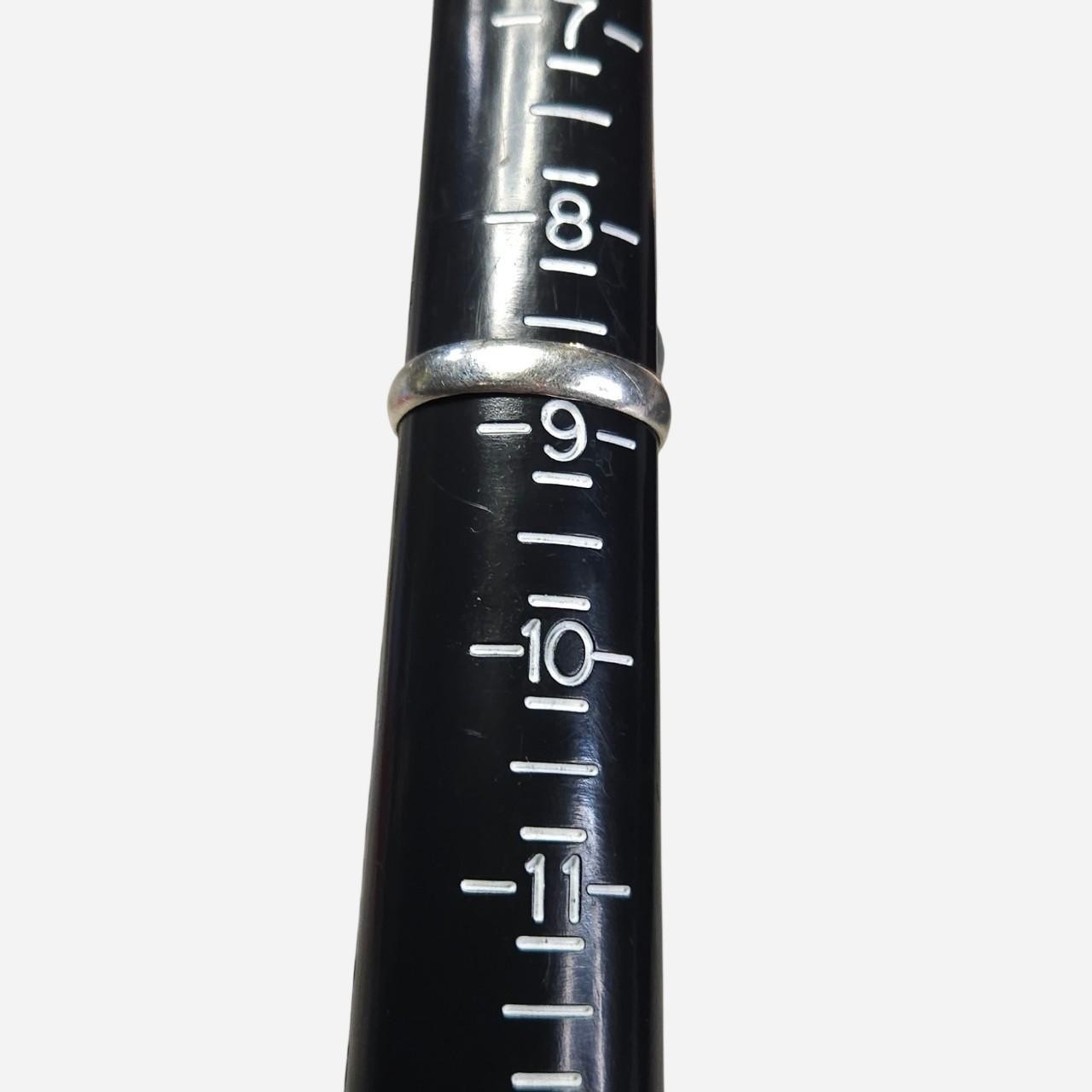 Agate 925 Silver Coffin Ring - image 6