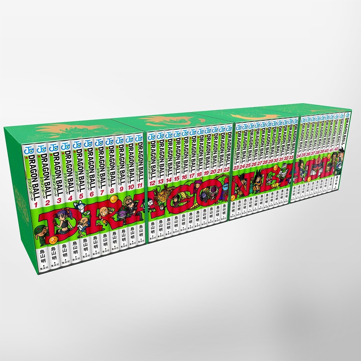 DRAGON BALL Complete 42 Volume Set - Double Cover Box - Japanese