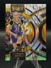 2024 Panini WNBA Select Basketball Cameron Brink RC Premier #191 Silver Flash