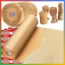 Honeycomb Packing Paper, 15"x400' Eco Friendly Packing Paper for Moving Recyclab
