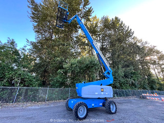 2012 Genie Z 80 80' 4X4 Diesel Articulating Boom Lift Man Aerial bidadoo