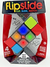 Flipslide Electronic Handheld Match Game Flip Slide 8+ Multi Player New Sealed