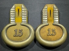 Pre WW1 WWI Imperial German Military Uhlan Rgt 15 Shoulder Boards Epaulettes