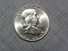1963 D Franklin Half Dollar Bright Uncirculated.