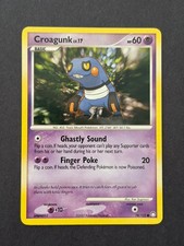 Pokemon Croagunk 78/123 Mysterious Treasures Common Lightly Played/Near Mint
