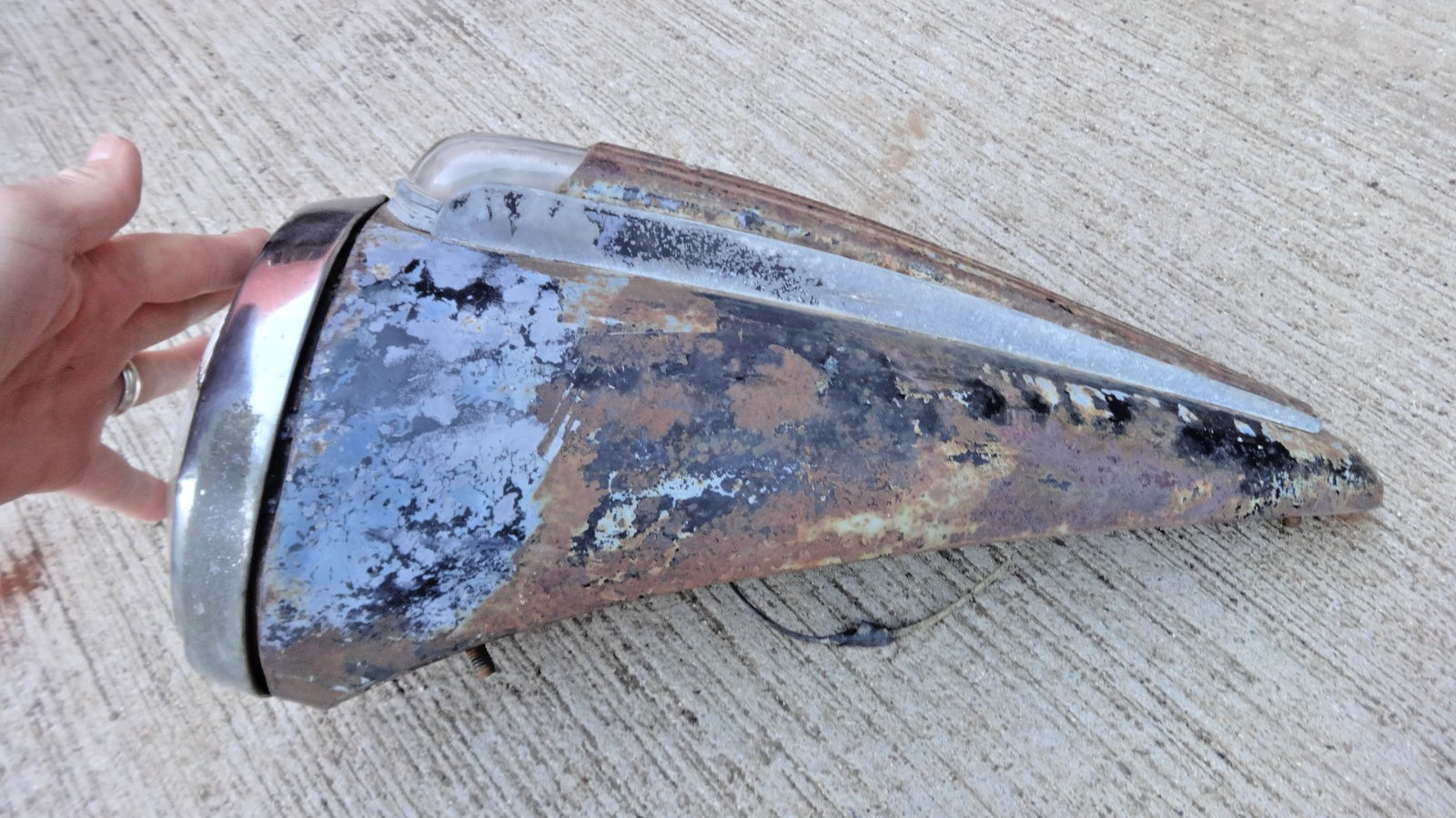 1941 1942 Chevy Truck HEADLIGHT ASSEMBLIES Original GM Guide pair 1946 GMC