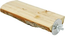 Wooden Platform Bird Cage Perch Parrot