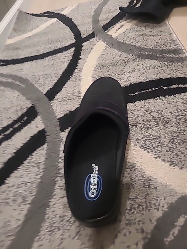 Orthofeet Slipper Womens 12x-Wide Single Shoe Left Side Amputee