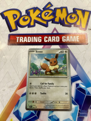 MINT! 2023 EEVEE 043 Cosmos Holo Pokémon TCG SVP Black Star Promo