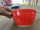 Pyrex Red 402 Primary Mixing Bowl