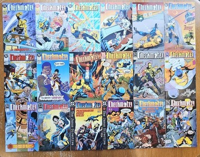 Vtg Lot Of 27 CHECKMATE #1-14 17-29 Comic Books DC 1988-90 VF+ Amanda Waller