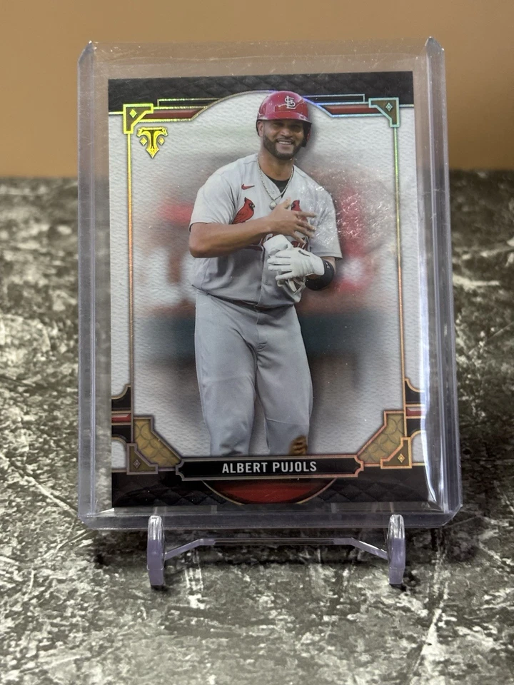 Albert Pujols 2022 Topps Triple Threads - #71 St. Louis Cardnials - Image 2 of 4