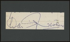 DAVID NIVEN (1910-1983) autograph cut "Pink Panther" & "Murder by Death" signed