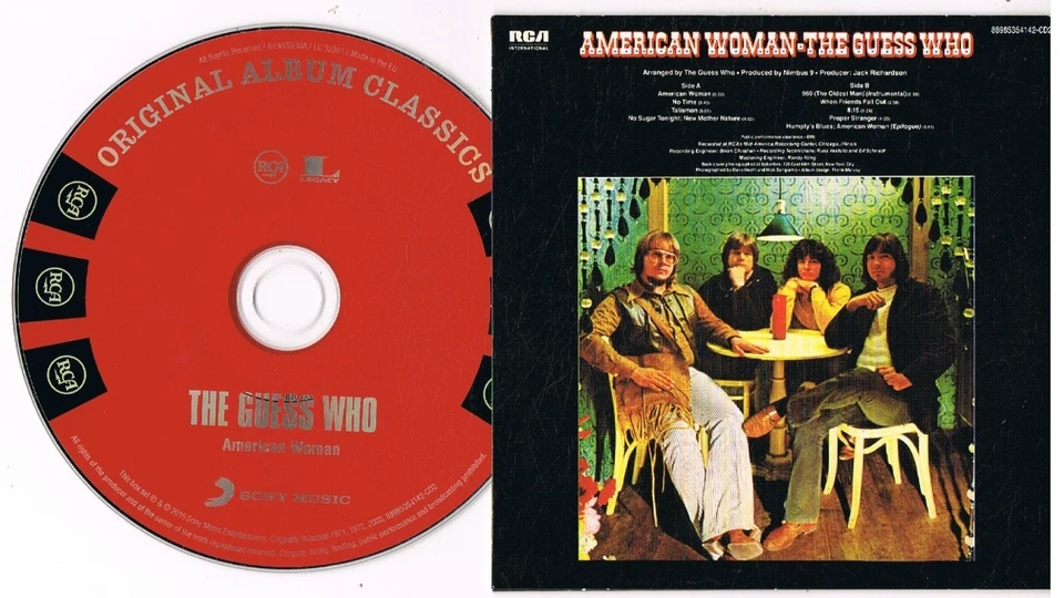 5 x CD Set - GUESS WHO - ORIGINAL ALBUMS CLASSICS - EU Press im SCHUBER - Bild 4 von 4