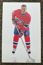 Mario Roberge Early 1990s Montreal Canadiens Hockey Postcard