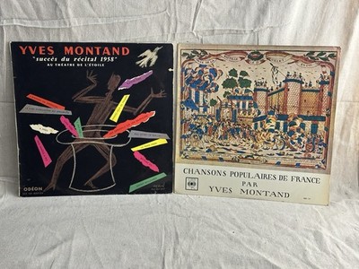 Yves Montand ~ Succes du Recital / Chansons Populaires France ~ Ultrasonic Clean