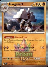 Garganacl 123/193 Rare Holo Paldea Evolved Pokemon