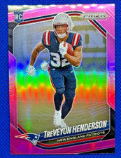 TreVeyon Henderson #343 [Pink] 2025 Panini Prizm Football [RC]