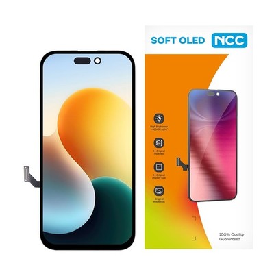 Original NCC Soft OLED LCD Ersatz für Apple iPhone 14