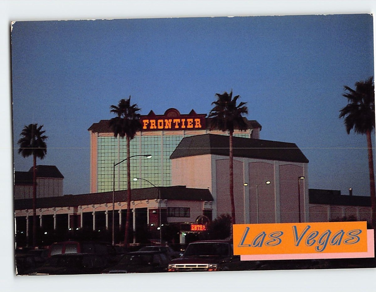 Postcard The Frontier Hotel & Casino Las Vegas Nevada USA | eBay