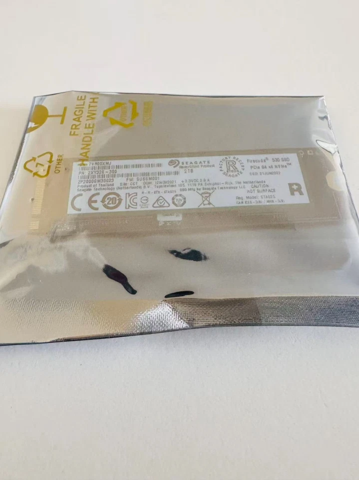 Seagate FireCuda 530 2TB Internal Solid State Drive M.2 PCIe Gen ZP2000GM30023 - Image 3 of 4