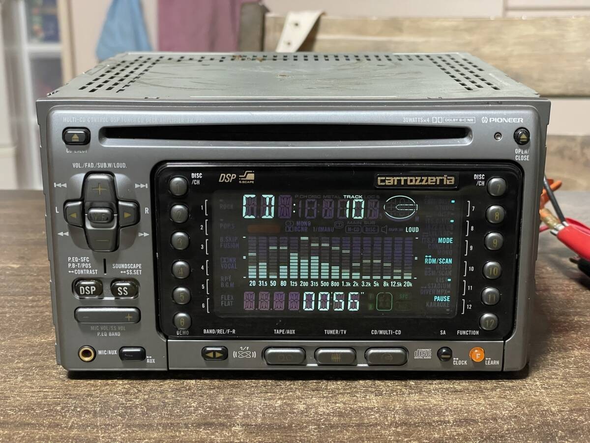 b*s様 当時物 carrozzeria FH-P90 Pioneer Carrozzeria FH-P90 2DIN CD Cassette Receiver Stereo Audio