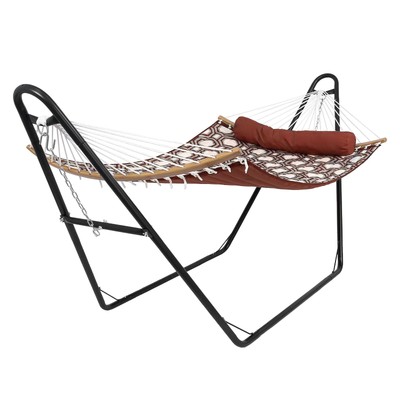 Garvee Universal 2 Person Hammock Stand Steel 550lbs Adjustable Chain Hook Bag