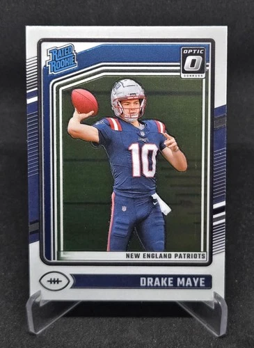 2024 Optic Drake Maye Rated Rookie #229🔥New England Patriots