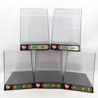 Lot of 5 Vintage Official Ty Beanie Babies Collectible Display Cases! (K631)