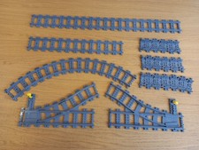 Lego Train Track Bundle (60051 etc)  - 2 Points/8 Straight/4 Curved/16 Flexi VGC